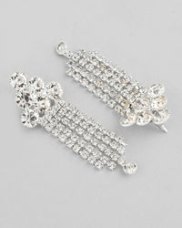 Thumbnail for VOJ Silver Plated Stone Studded Multi Layer Jewellery Set