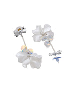 Thumbnail for VOJ Silver Plated Bow Drop Earrings - Distacart