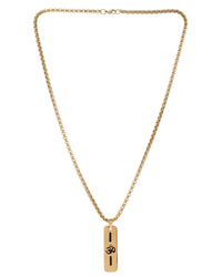 Thumbnail for VOJ Men's Gold Plated Chain With Pandent