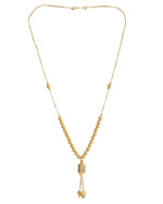 Thumbnail for VOJ Gold-Polished Stainless Steel Stone Studded Chain For Women - Distacart