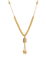 Thumbnail for VOJ Gold-Polished Stainless Steel Stone Studded Chain For Women - Distacart