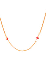 Thumbnail for VOJ Gold-Polished Square Shapped Stainless Steel Chain For Women - Distacart