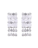 Thumbnail for VOJ Silver Plated Stone Studded Necklace Set - Distacart