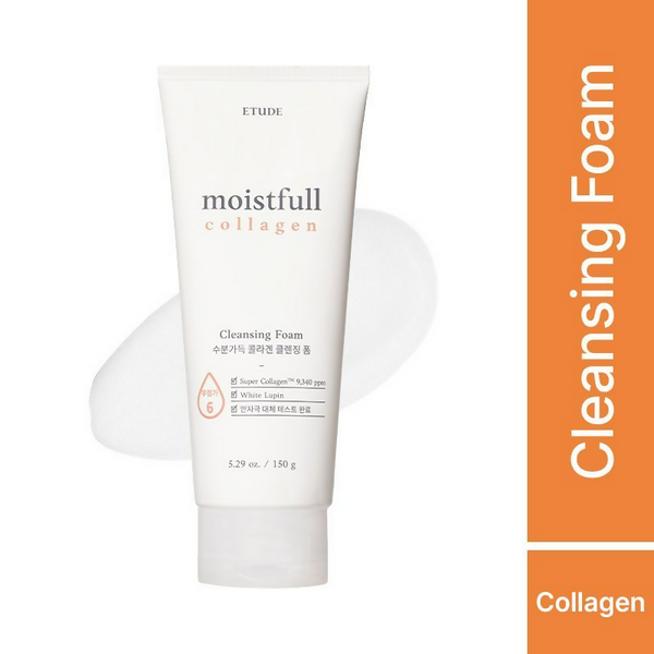 Etude House Moistfull Collagen Cleansing Foam - Distacart