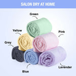 Thumbnail for Nykaa Naturals Microfiber Hair Wrap for Frizz Free & Shiny Hair - Blue - Distacart