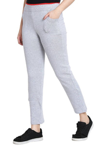 Thumbnail for Asmaani Silver color Hosiery Lower with Two Side Pockets.