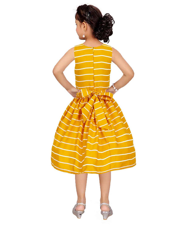Asmaani Kids Party Wear Stylish Dresses, Perfect for Parties, Functions & Vacations - Yellow