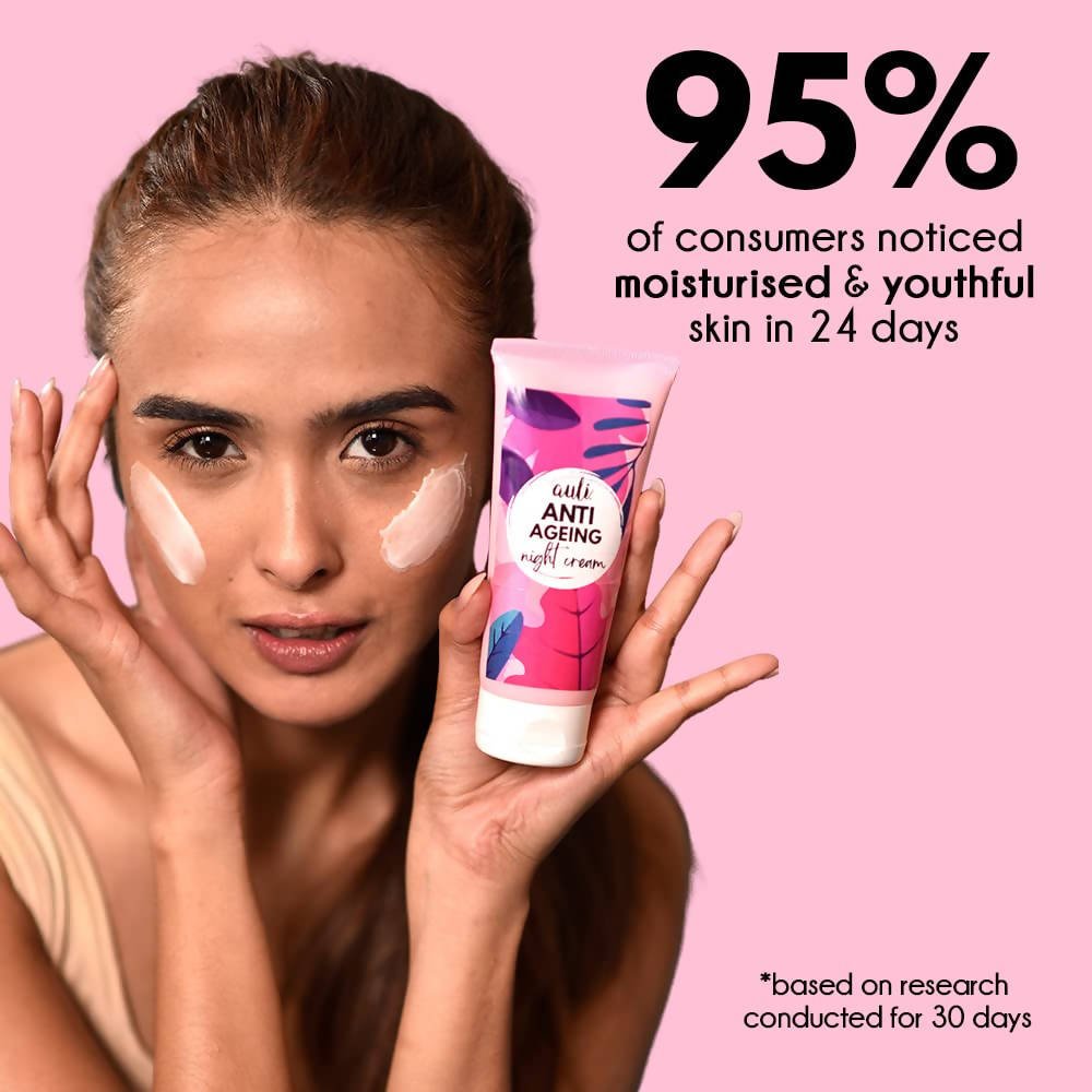 Auli Anti Ageing Night Cream - Distacart