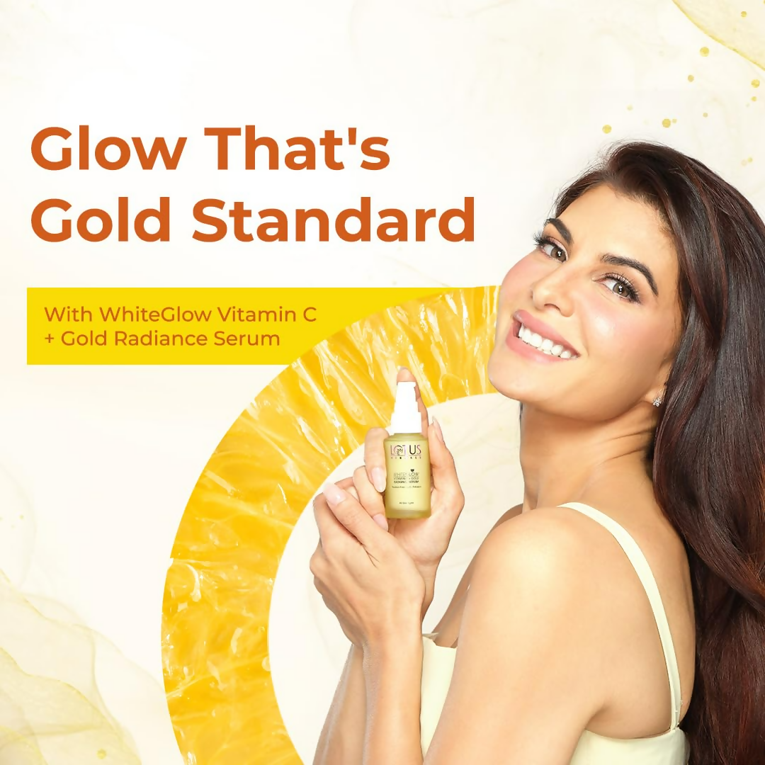 Lotus Herbals WhiteGlow Vitamin C and Gold Radiance Face Serum - Distacart