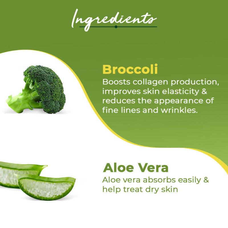 Organic Harvest Vitamin A Organic Face Toner with Broccoli & Aloe Vera
