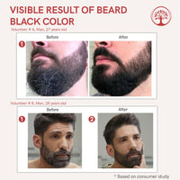 Thumbnail for Ivory Natural Beard Black Color Organic - Instant Natural Plant Based Beard Color Powder - Distacart