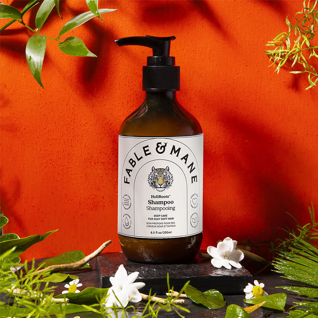 Fable & Mane HoliRoots Hydrating Shampoo With Coconuts