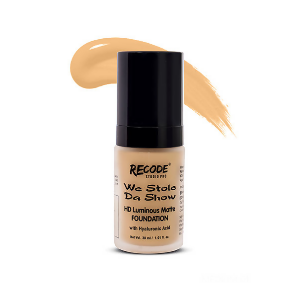 Recode HD Luminous Matte Foundation - 04 Hindustan - Distacart