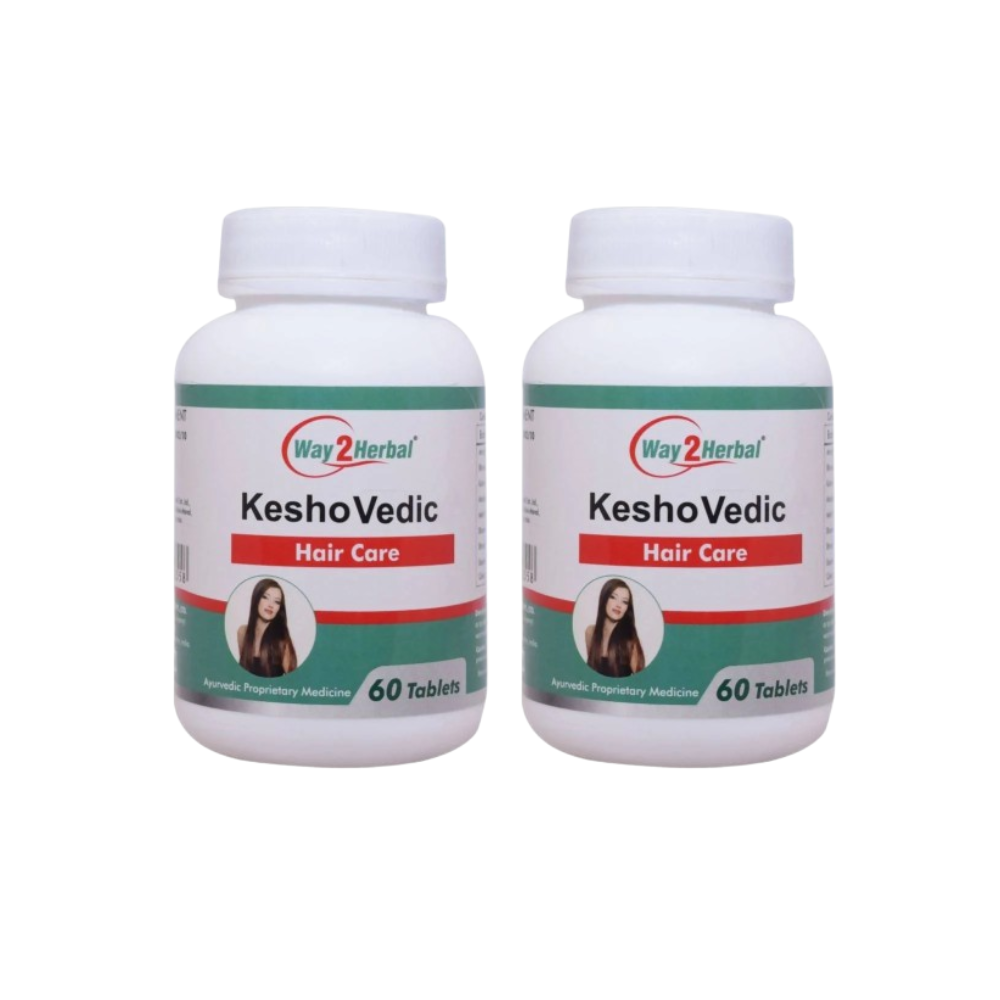Way2herbal Kesho Vedic Hair Care Tablets - Distacart
