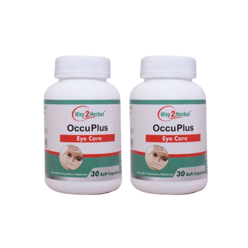 Way2herbal Occu Plus Eye Care Capsules - Distacart