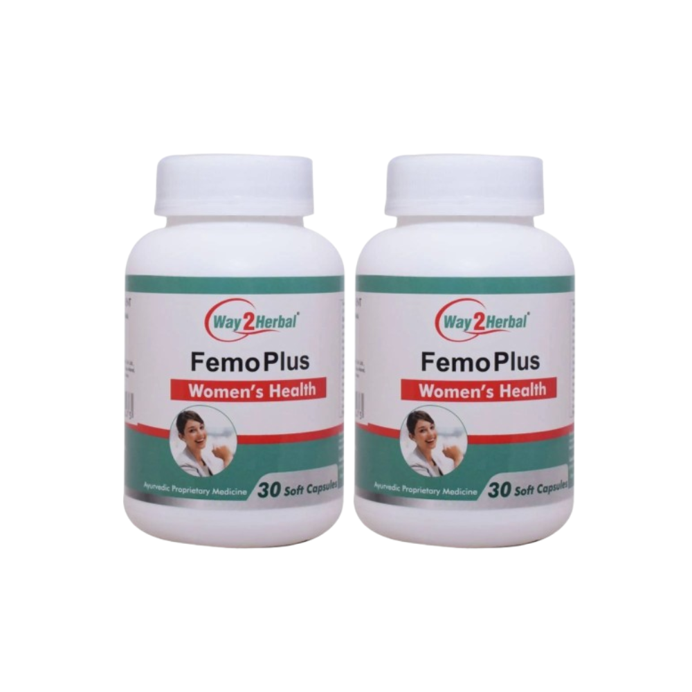 Way2herbal Femo Plus Capsules - Distacart