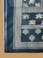 Thumbnail for Indo Era Ethnic Motifs Printed Thread Work Pure Cotton Kurta with Trousers & Dupatta