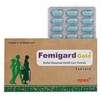 Thumbnail for Apex Ayurvedic Femiguard Gold Tablet