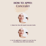 Thumbnail for Glam21 Ultra HD Liquid Concealer for HD Finish - Medium Warm - Distacart