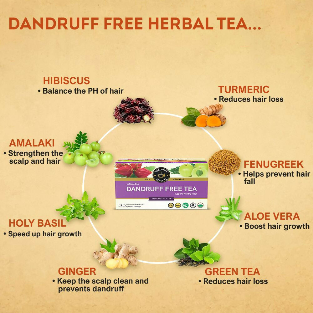 Teacurry Anti Dandruff Tea - Distacart