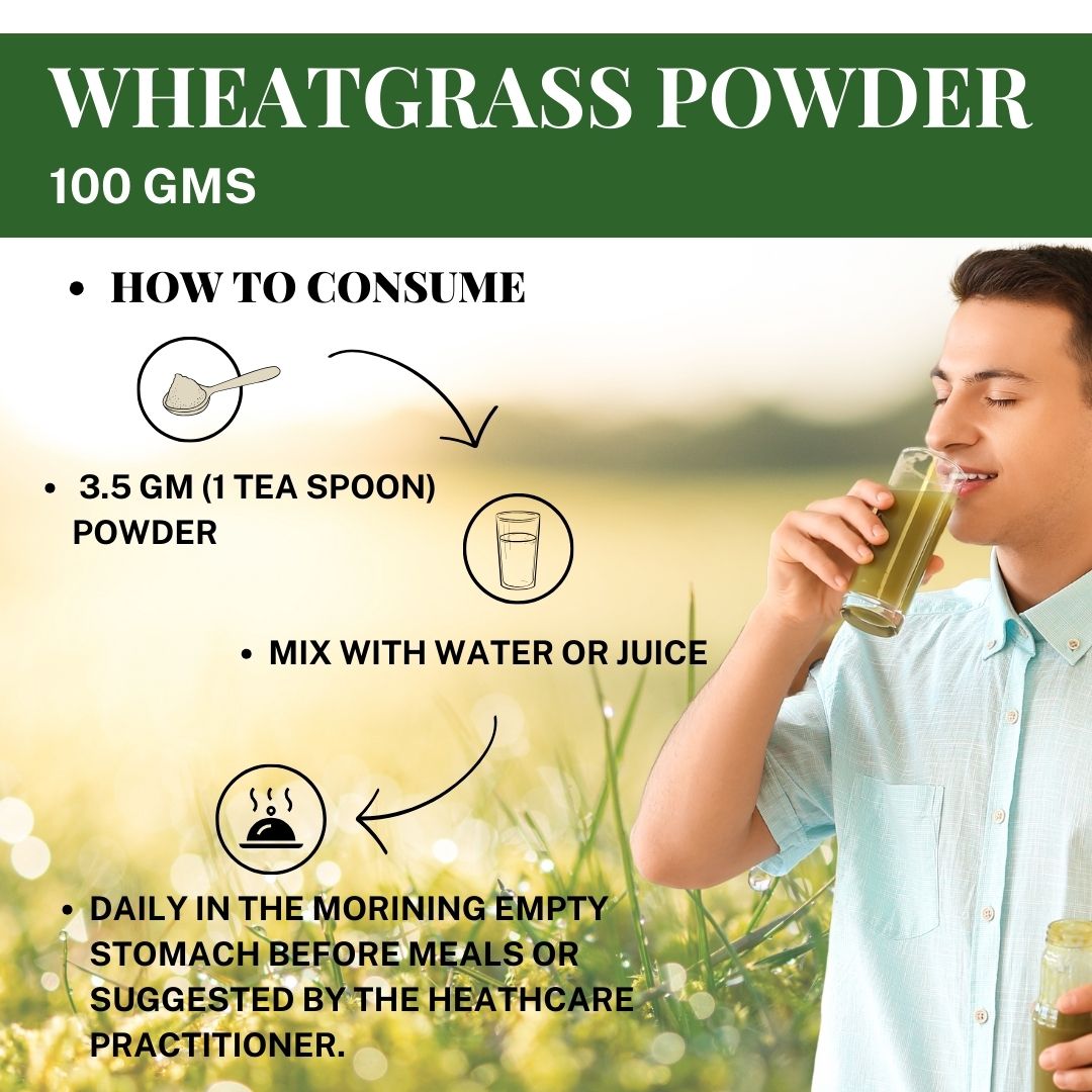 Herbal Hills Wheat-O-Power Wheatgrass Powder - Distacart