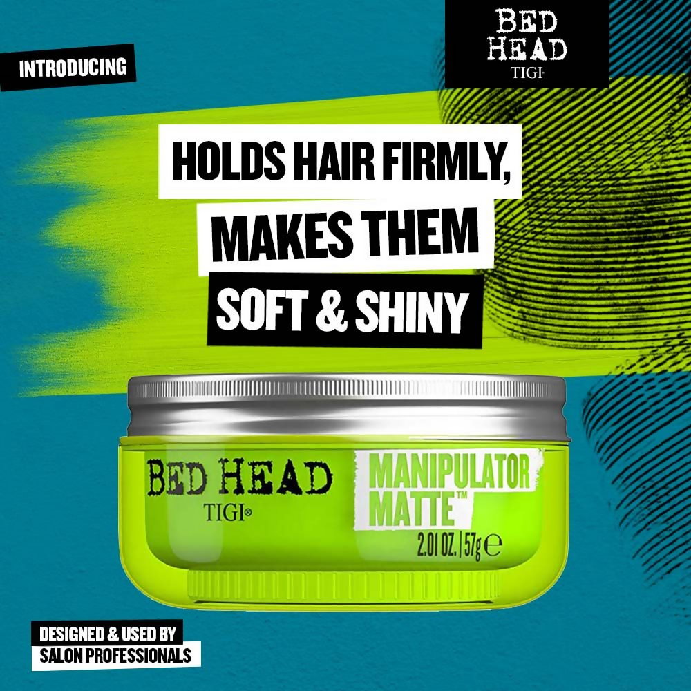 TIGI Bed Head Manipulator Matte Hair Wax Paste With Strong Hold For Men