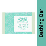 Thumbnail for Nykaa Naturals Tea Tree & Aloe Vera Moisturising Bathing Soap - Distacart