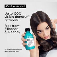 Thumbnail for L'Oreal Professionnel Scalp Advanced Anti-Dandruff Dermo-Clarifier Shampoo + Metal Dx Hair Mask