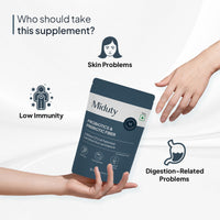 Thumbnail for Miduty by Palak Notes Probiotics & Prebiotic Fiber powder - Distacart
