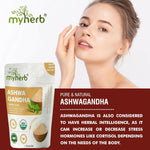 Thumbnail for Myherb Pure Natural Organic Ashwagandha Powder - Distacart