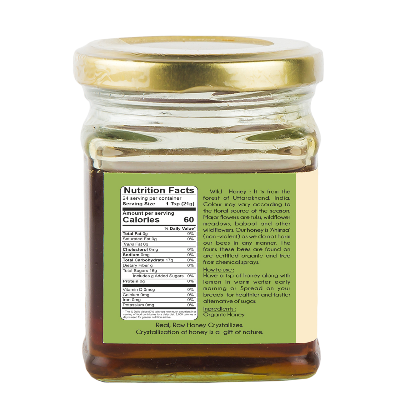 Praakritik Organic Wild Forest Honey - Distacart