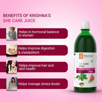 Thumbnail for Krishna's Herbal & Ayurveda She Care Juice for Women Wellness