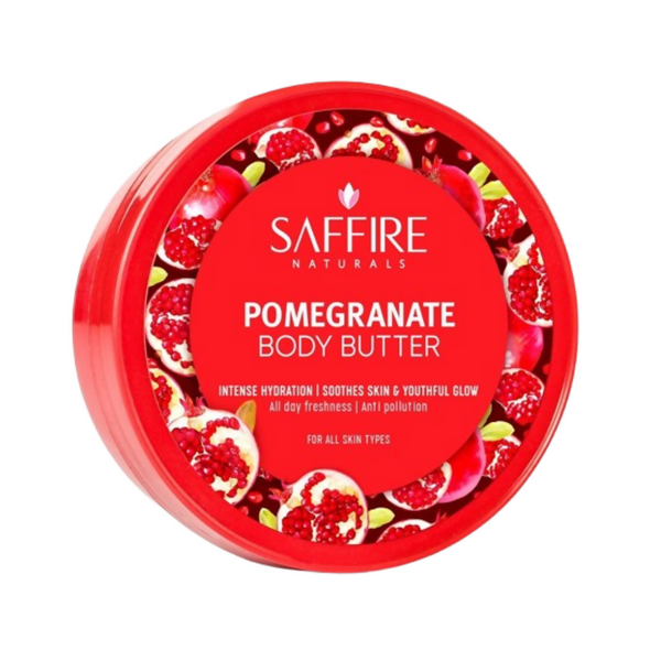 Saffire Naturals Pomegranate Body Butter - Distacart