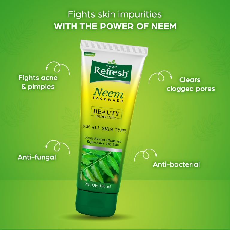 Torque's Refresh Neem Face Wash Cleanses And Soothes Skin