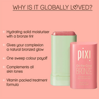 Thumbnail for PIXI On The Glow Bronzer - Warm Glow - Distacart