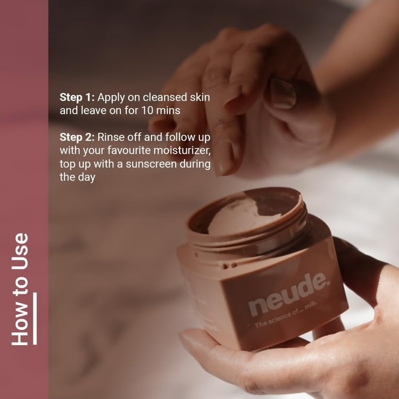 Neude FaceTime Instant Brightening Facial Face Mask - Distacart