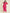 Janasya Bright Dobby Chiffon Self Design A-Line Top & Bottom Set
