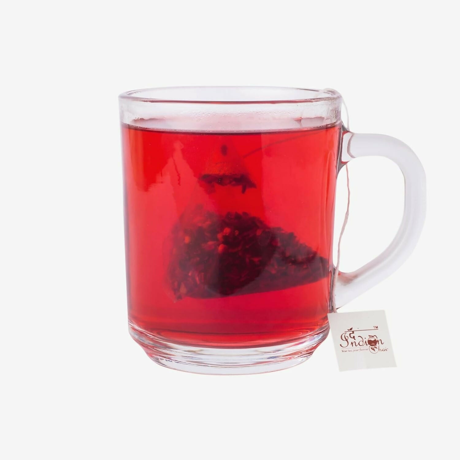 The Indian Chai - Organic Hibiscus Tea 30 Pyramid Tea Bags - Distacart