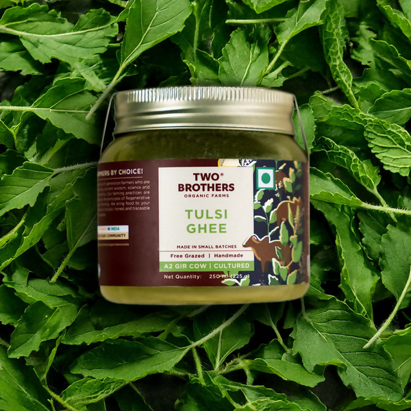 Two Brothers Organic Farms Tulsi Ghee