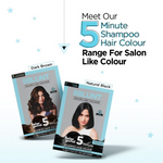Thumbnail for BBlunt Salon Secret 5 Minute Shampoo Hair Colour - Natural Black - Distacart