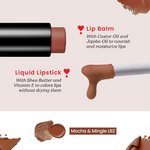 Thumbnail for Color Cupid 2 in 1 Tinted Lip Balm + Liquid Lipstick - Mocha & Mingle - Distacart