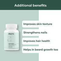 Thumbnail for Mars By GHC Biotin Tablets For Hair Growth With Vitamin B7