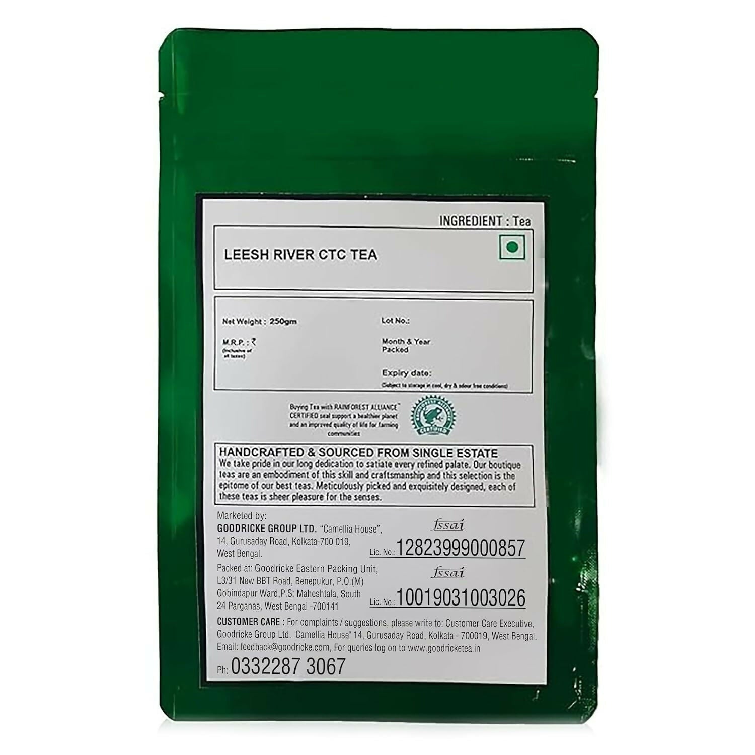 Goodricke Leesh River Assam Milk Tea - Distacart