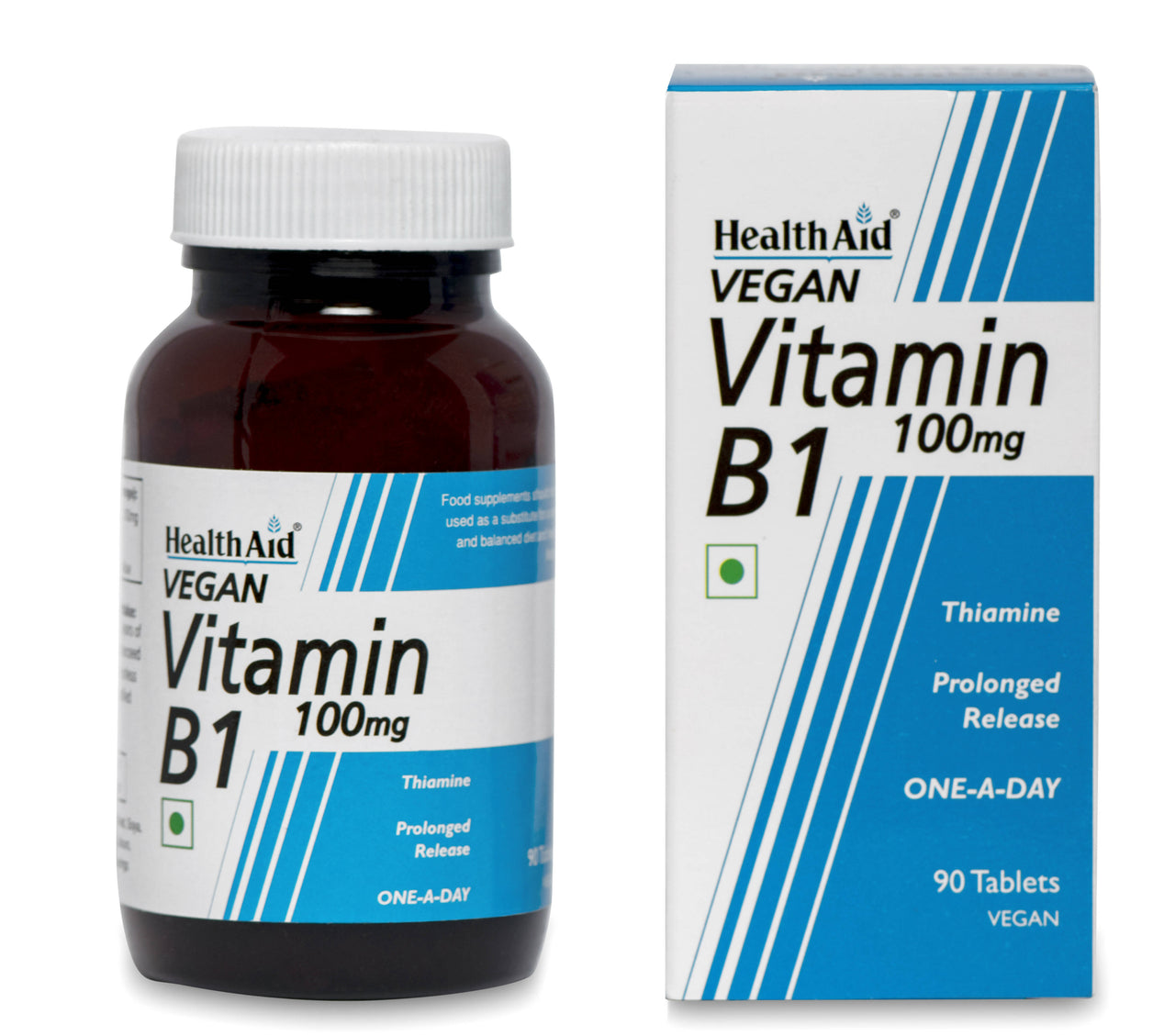 HealthAid Vitamin B1 100 mg Thiamin Tablets - Distacart