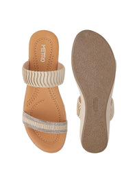 Thumbnail for Metro Textured Comfort Peep Toes with Bows