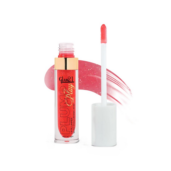 Glam21 Lip Plump Play Lip Plumper With Hyaluronic Acid - 03 Red Lights - Distacart