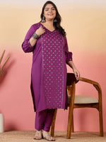 Thumbnail for Sztori Women Floral Printed Regular Kurta with Trousers - Distacart