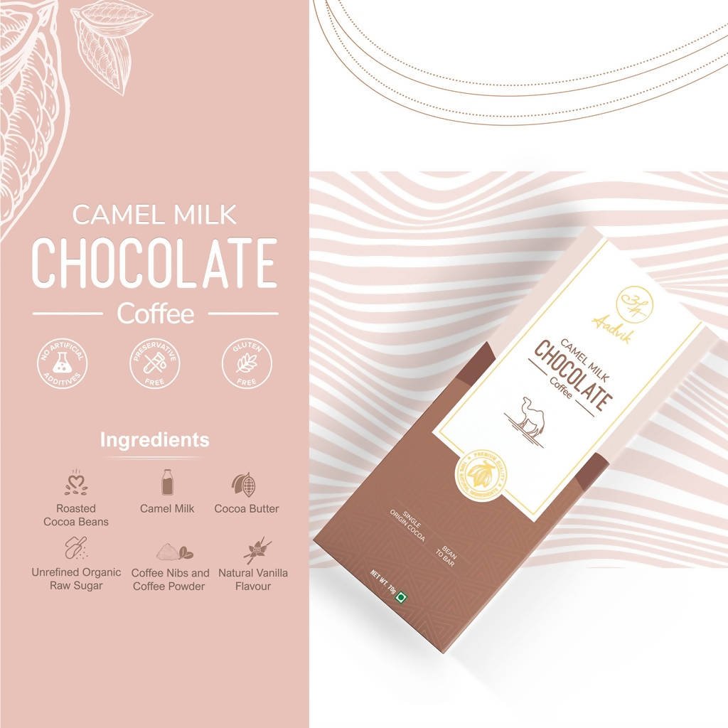 Aadvik Camel Milk Chocolate - Coffee