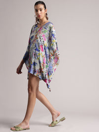 Thumbnail for Zaccai Women's White Muslin Tropical Dress