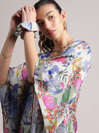 Thumbnail for Zaccai Women's White Muslin Tropical Dress